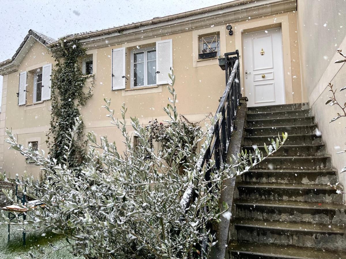 Ca Dei Figli, Charmante Maison De Ville. Bailly-Romainvilliers Eksteriør bilde