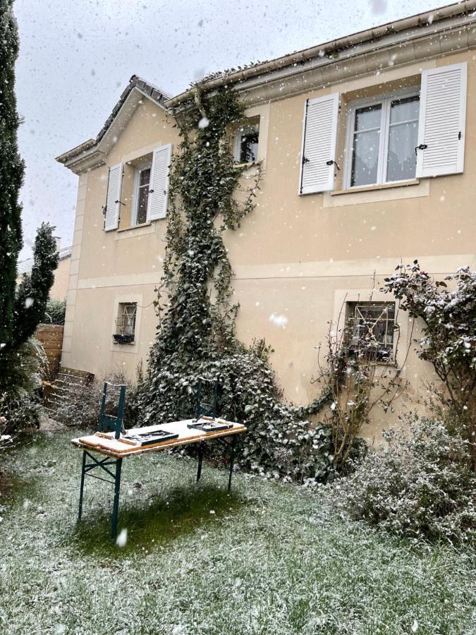 Ca Dei Figli, Charmante Maison De Ville. Bailly-Romainvilliers Eksteriør bilde